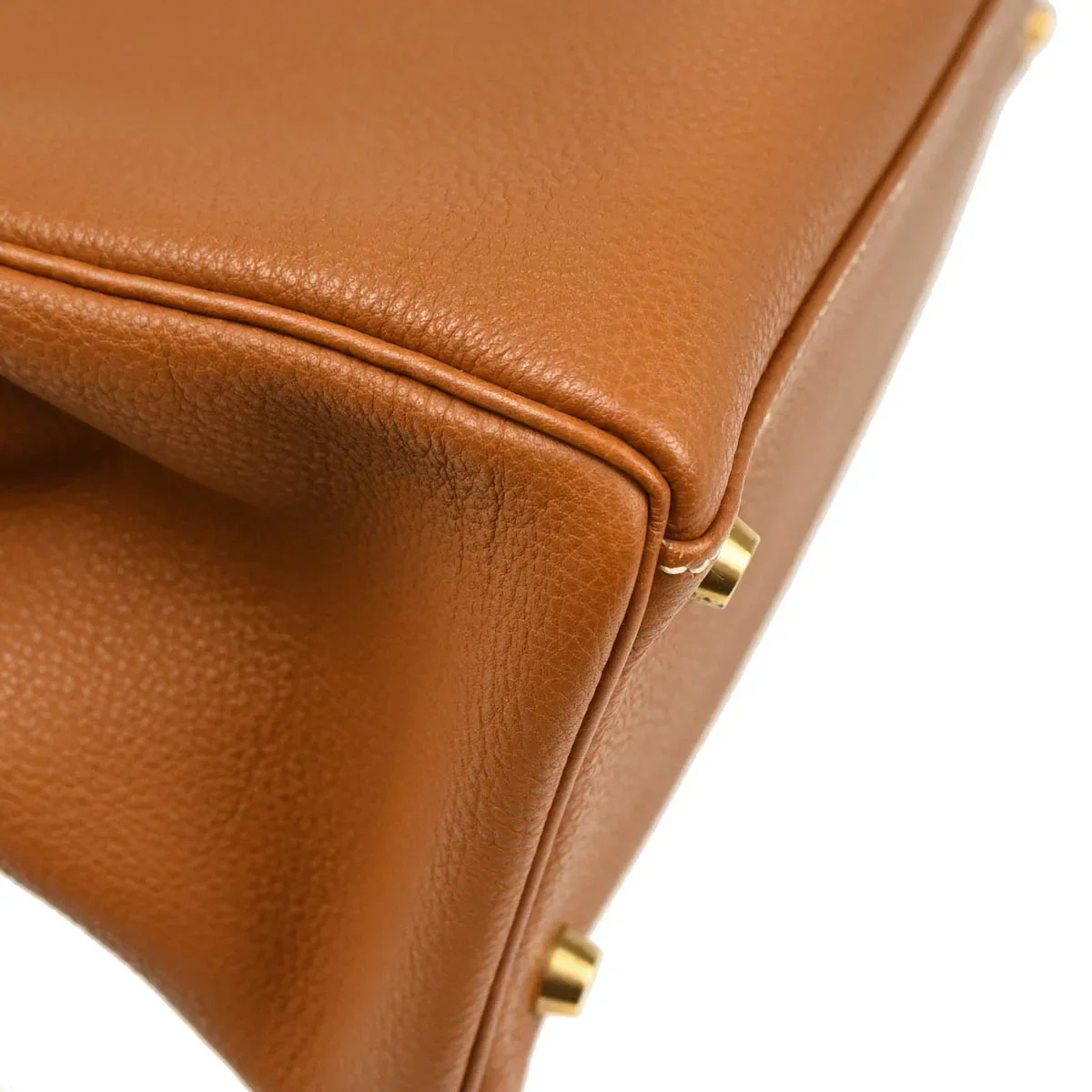 Hermes Gold Togo Kelly 32 Retourne Handbag - Image 5