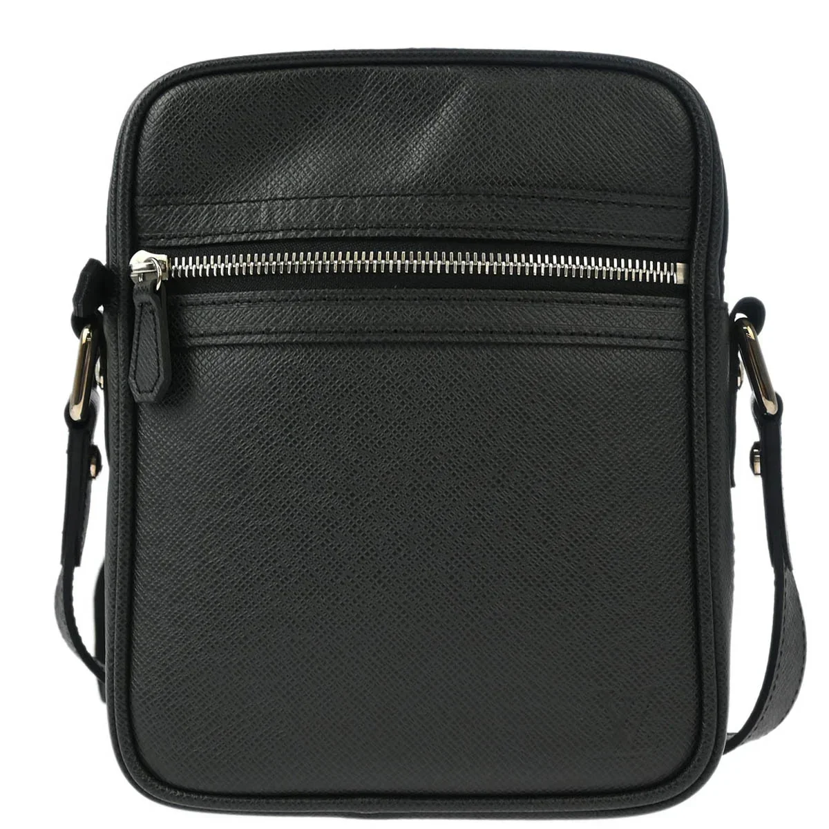 Louis Vuitton 2006 Black Taiga Dimitri Shoulder Bag M32462