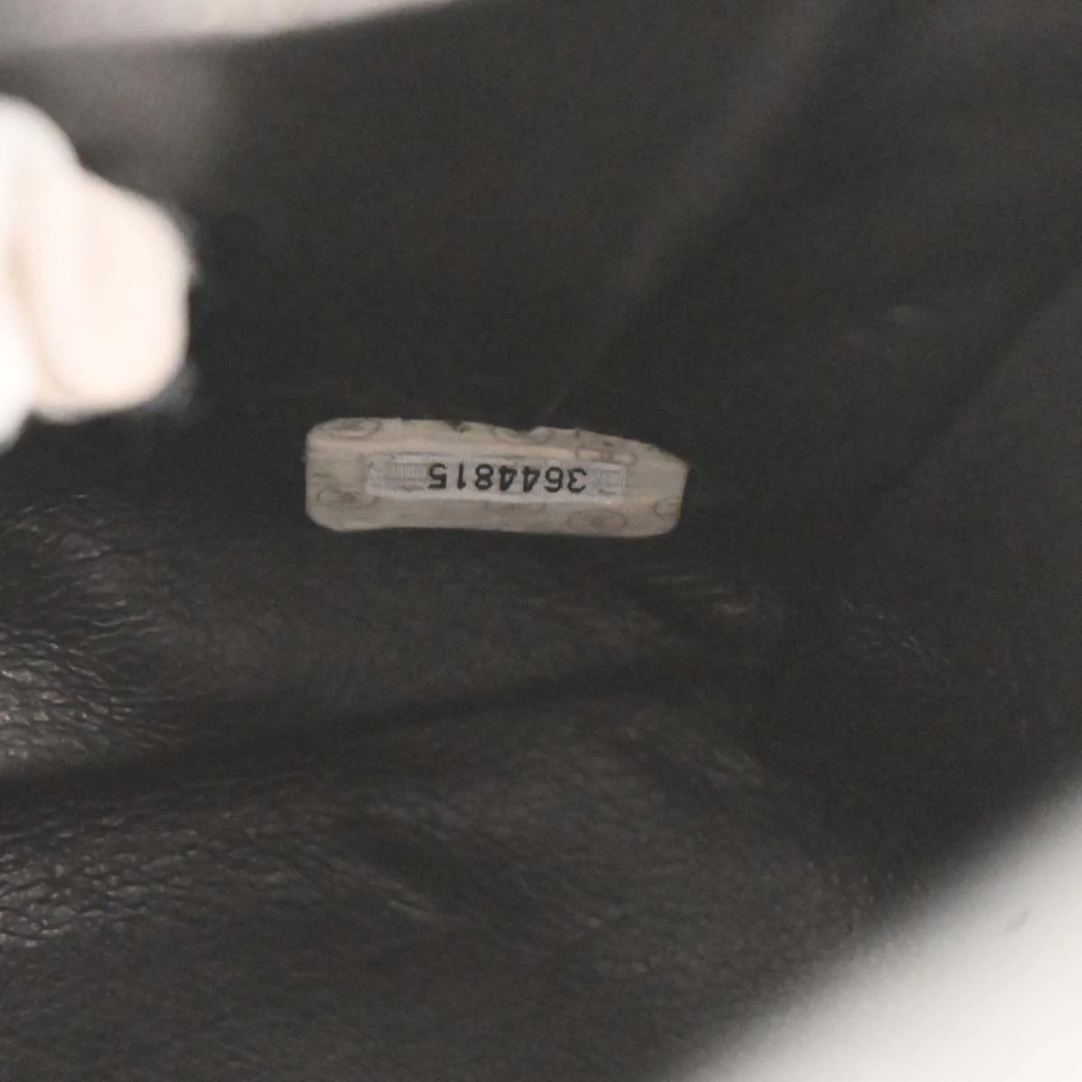 Chanel 1994-1996 Black Caviar Camera Bag Small - Image 10