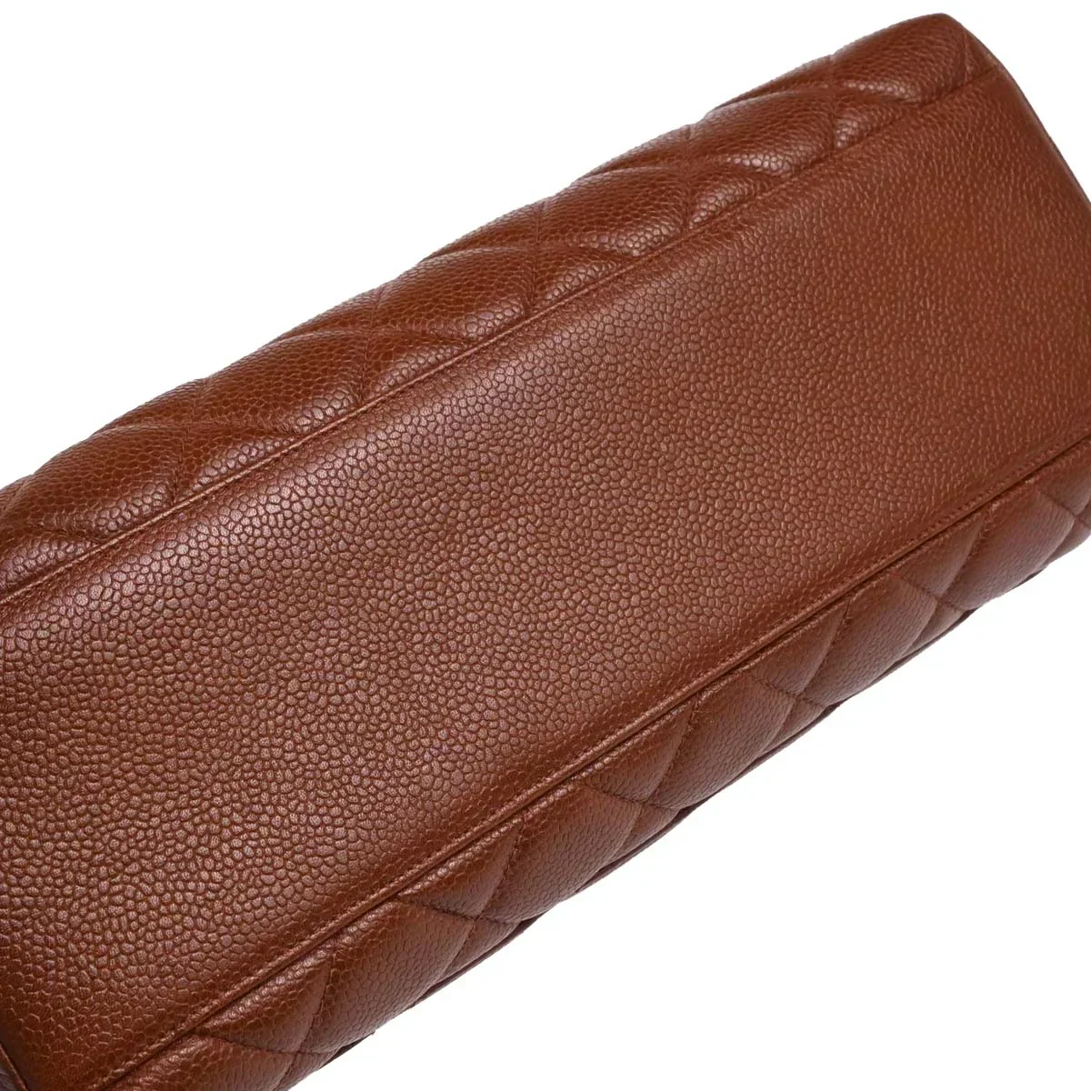 Chanel 1996-1997 Brown Calfskin Handbag - Image 3