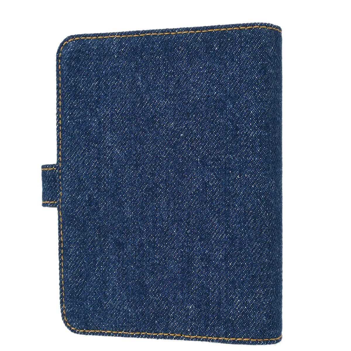 Chanel 1996-1997 Indigo Denim Note Book Cover Small Good - Image 2