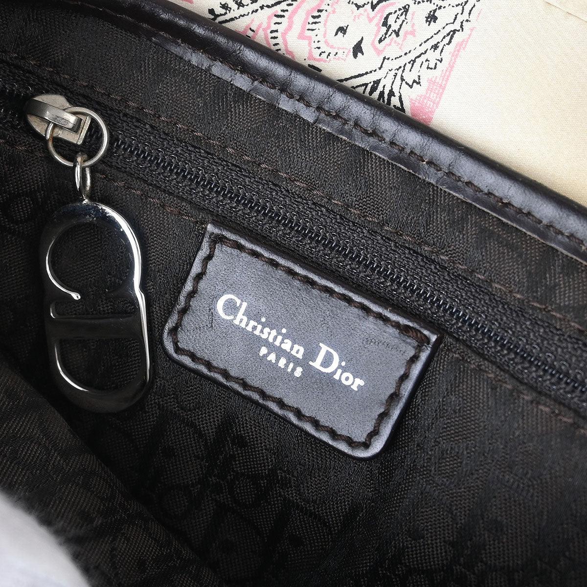 Christian Dior 2003 Multicolor Satin Saddle Handbag - Image 8