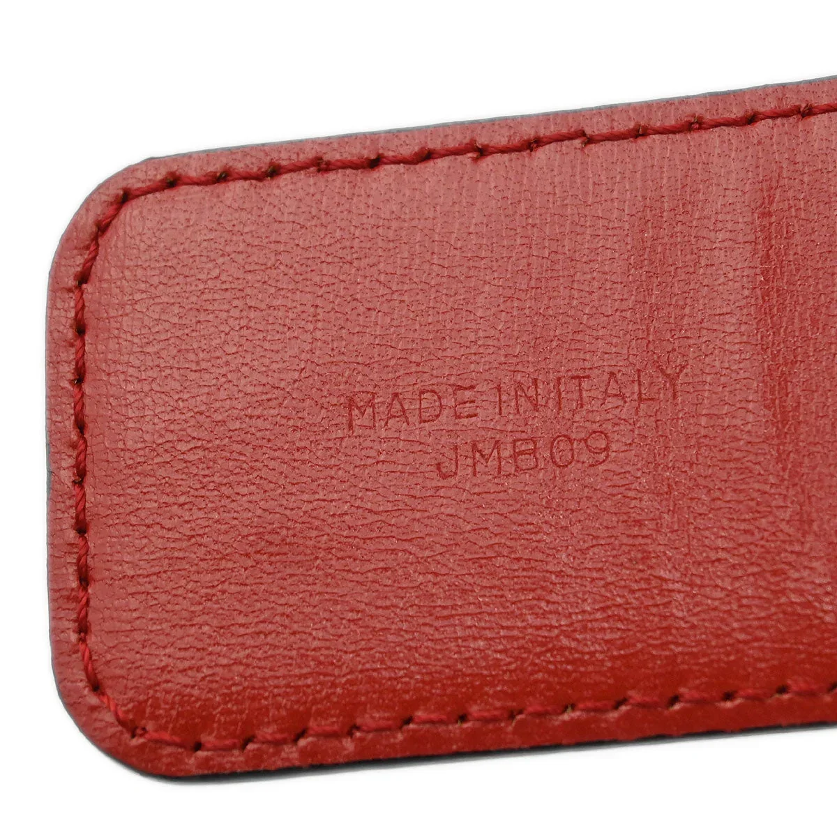 Celine Red Leather Belt #70 Small Good - Image 5