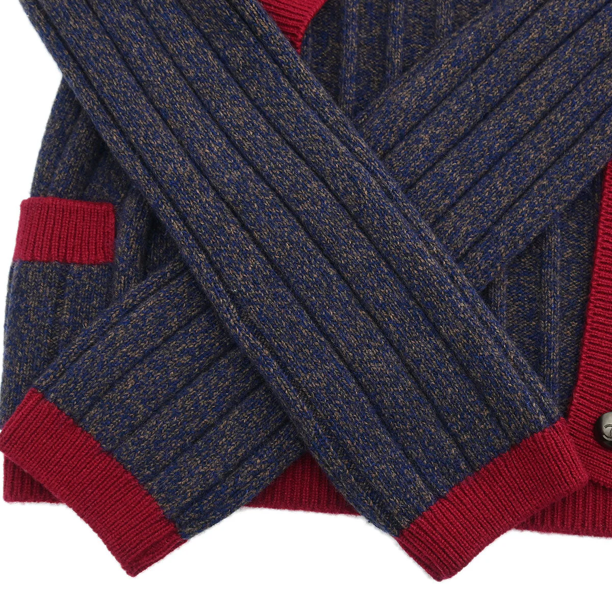 Chanel Set Cardigan Top Navy #36 - Image 8