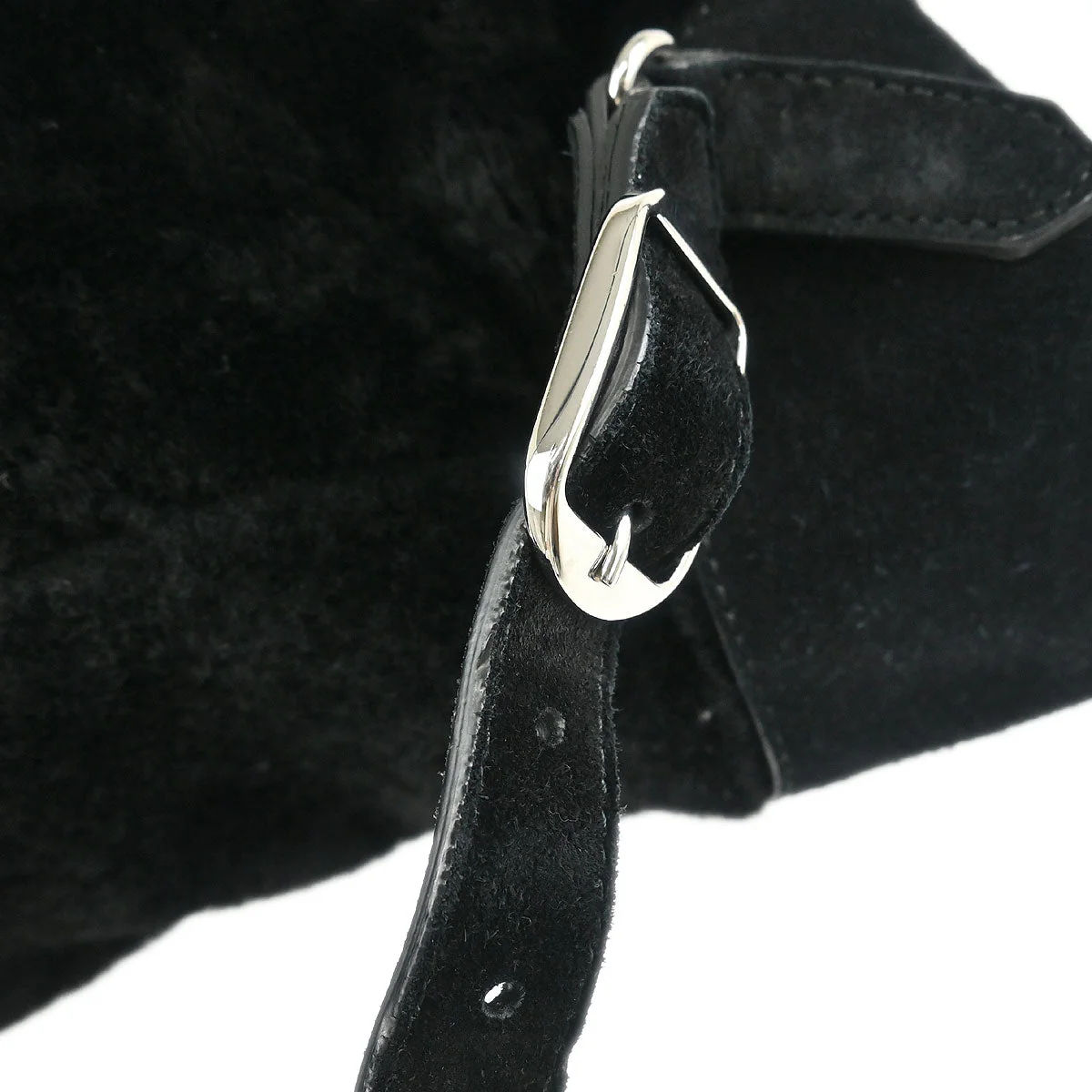 Balenciaga Black Suede Traveler Backpack - Image 4