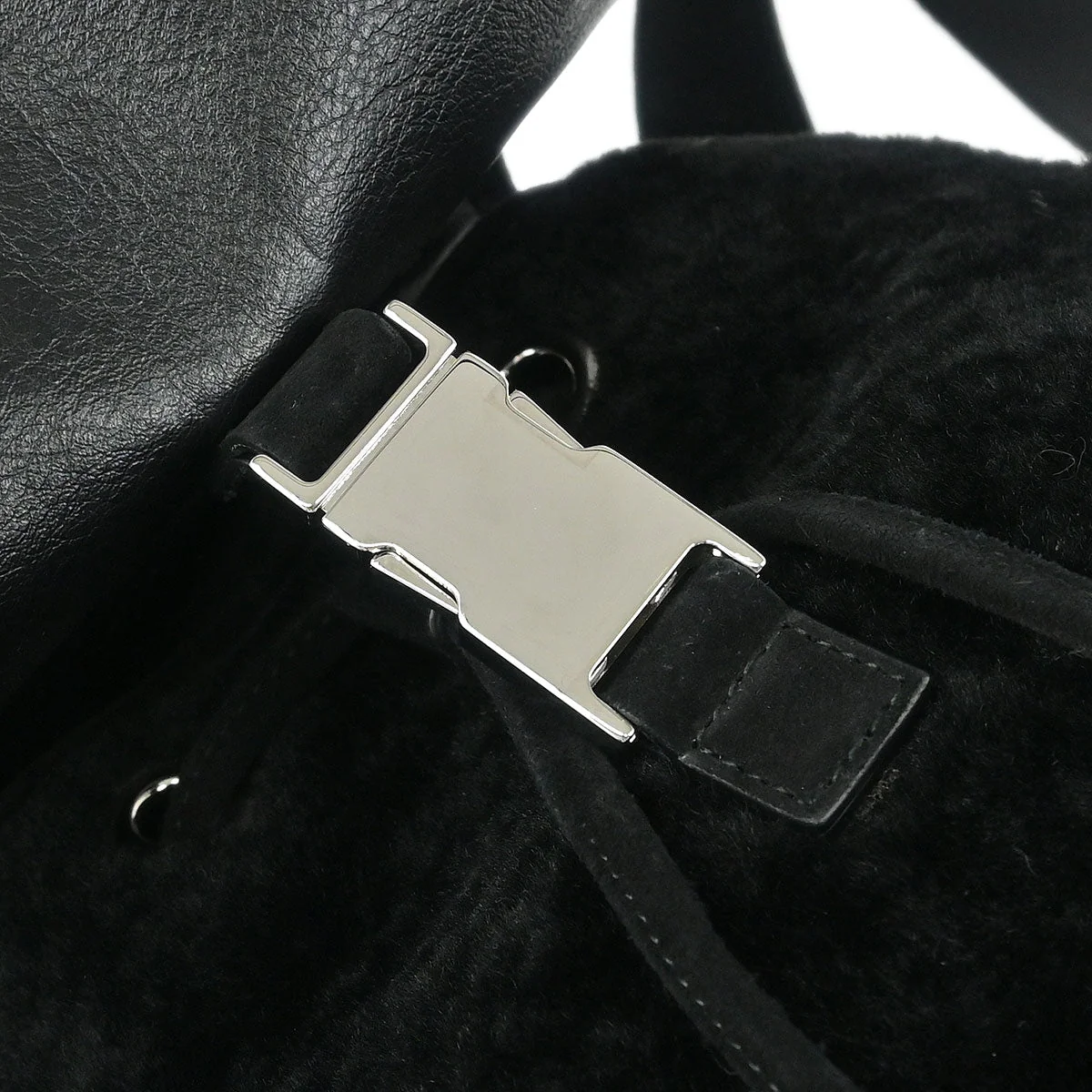 Balenciaga Black Suede Traveler Backpack - Image 7