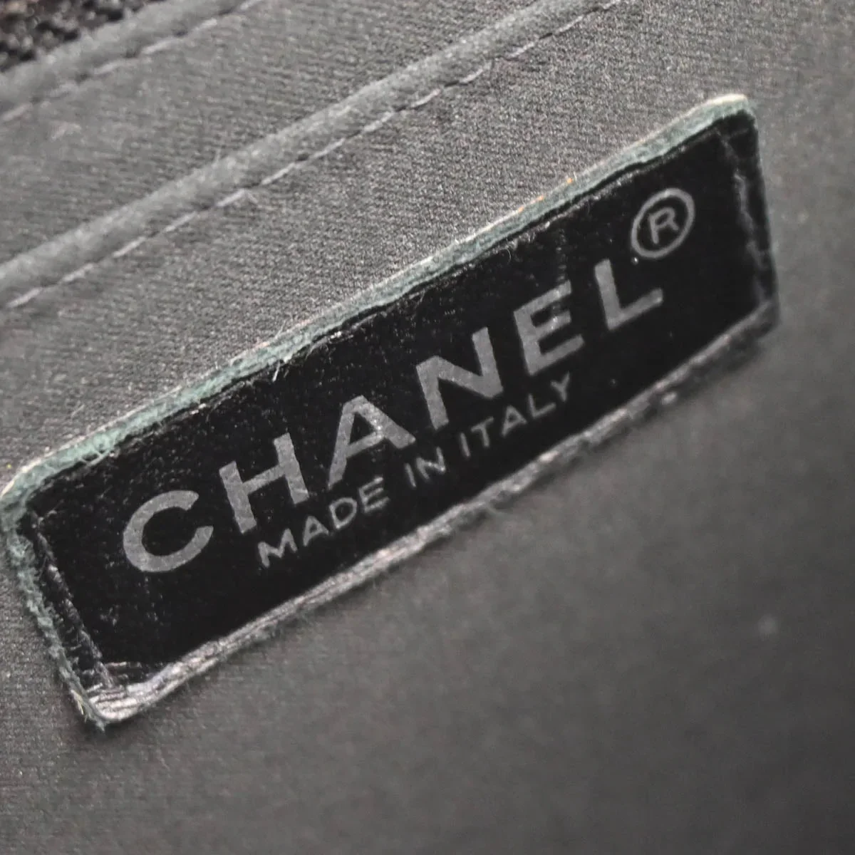 Chanel 2002-2003 Black Nylon Travel Line Single Flap Shoulder Bag - Image 10