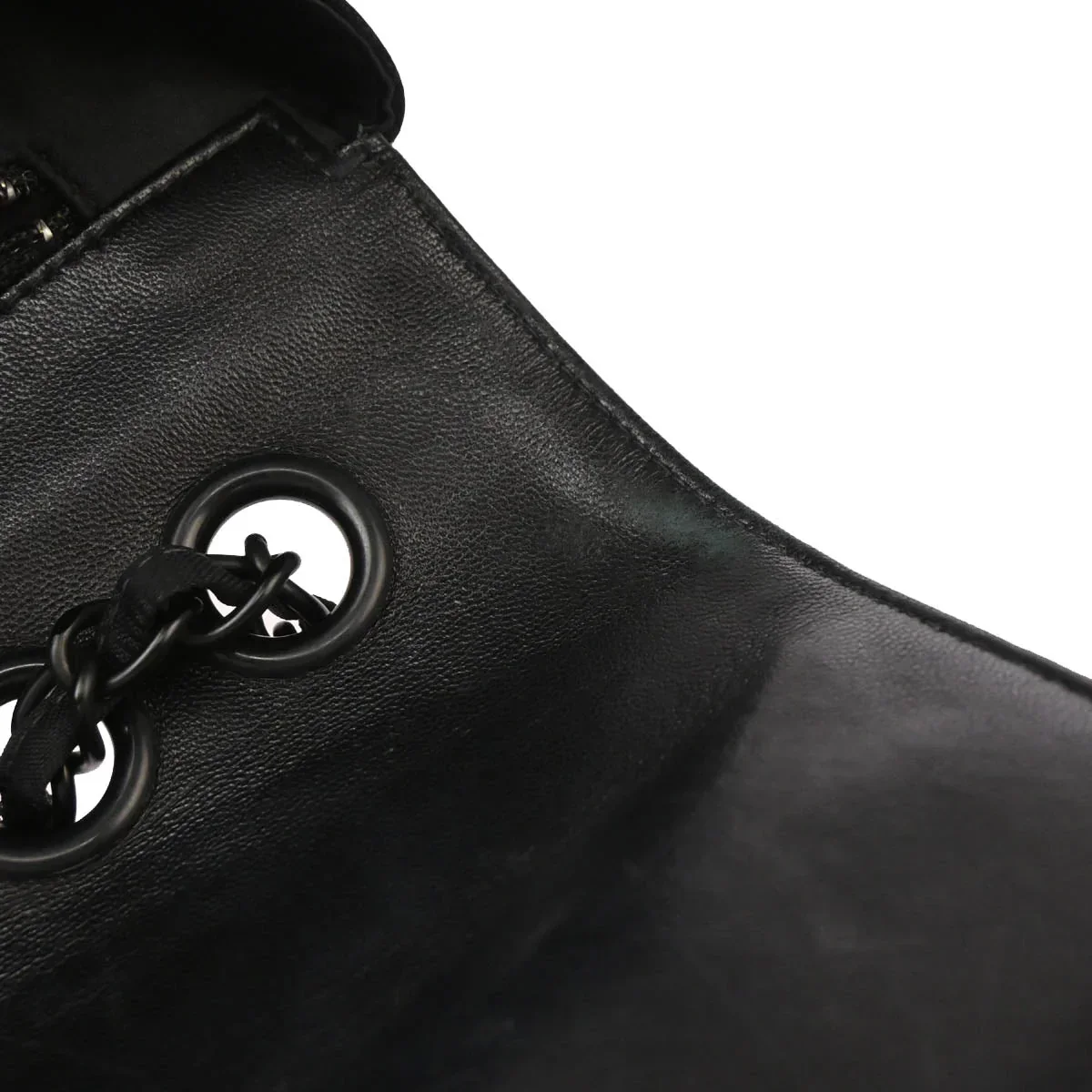 Chanel 2002-2003 Black Nylon Travel Line Single Flap Shoulder Bag - Image 9