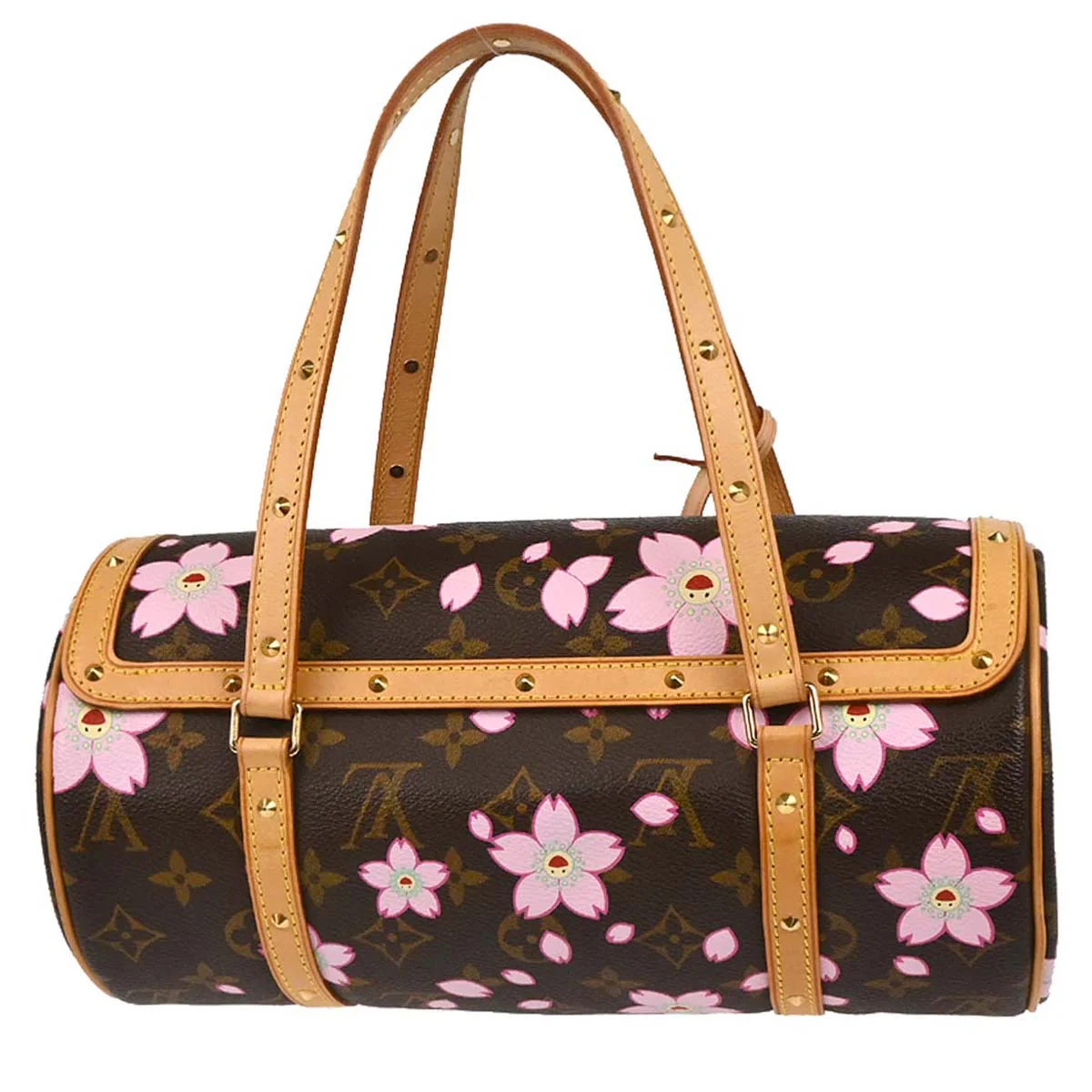 Louis Vuitton 2003 Monogram Cherry Blossom Papillon Handbag M92009 - Image 2