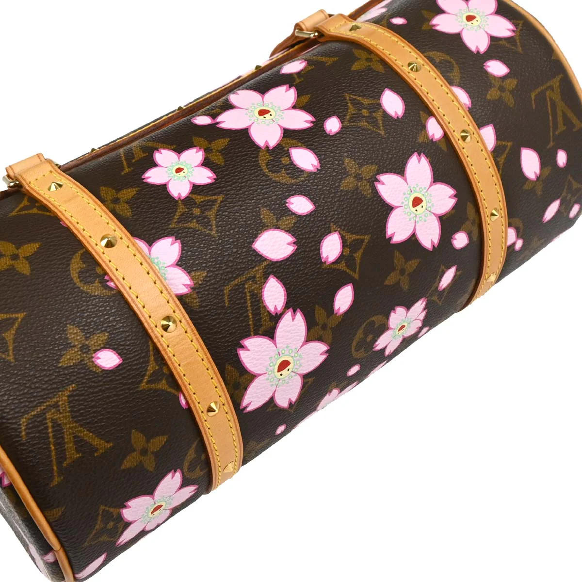 Louis Vuitton 2003 Monogram Cherry Blossom Papillon Handbag M92009 - Image 3