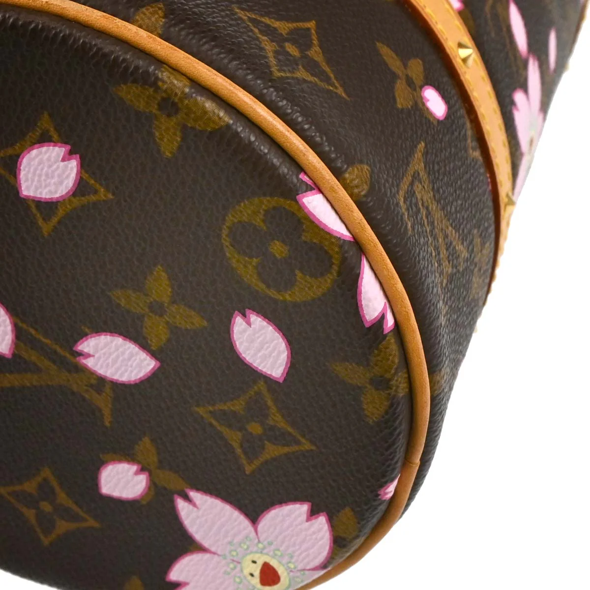 Louis Vuitton 2003 Monogram Cherry Blossom Papillon Handbag M92009 - Image 4
