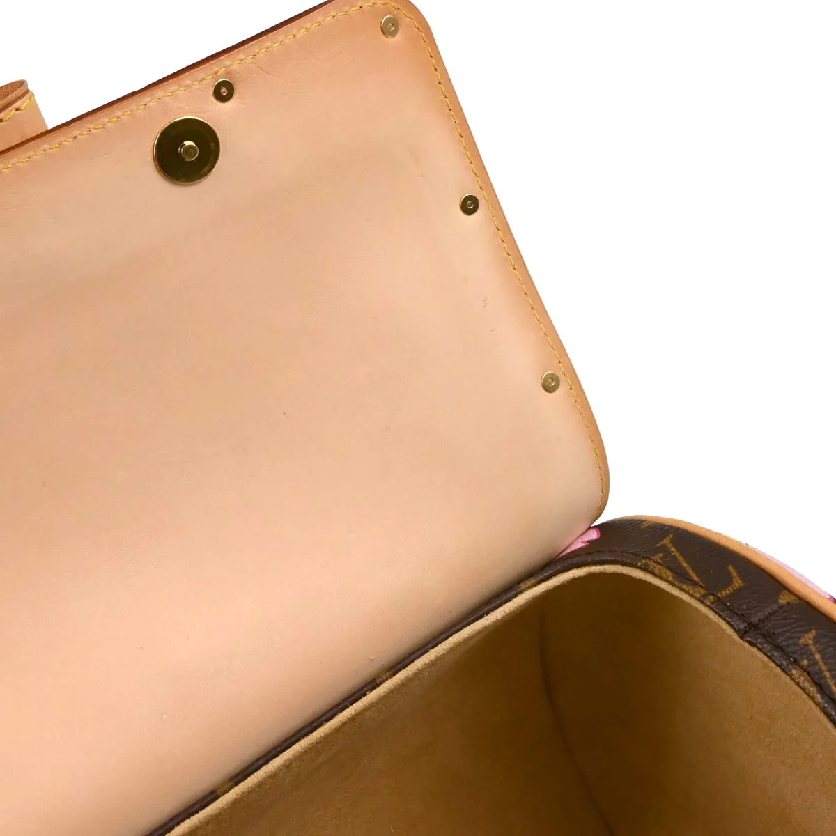 Louis Vuitton 2003 Monogram Cherry Blossom Papillon Handbag M92009 - Image 7