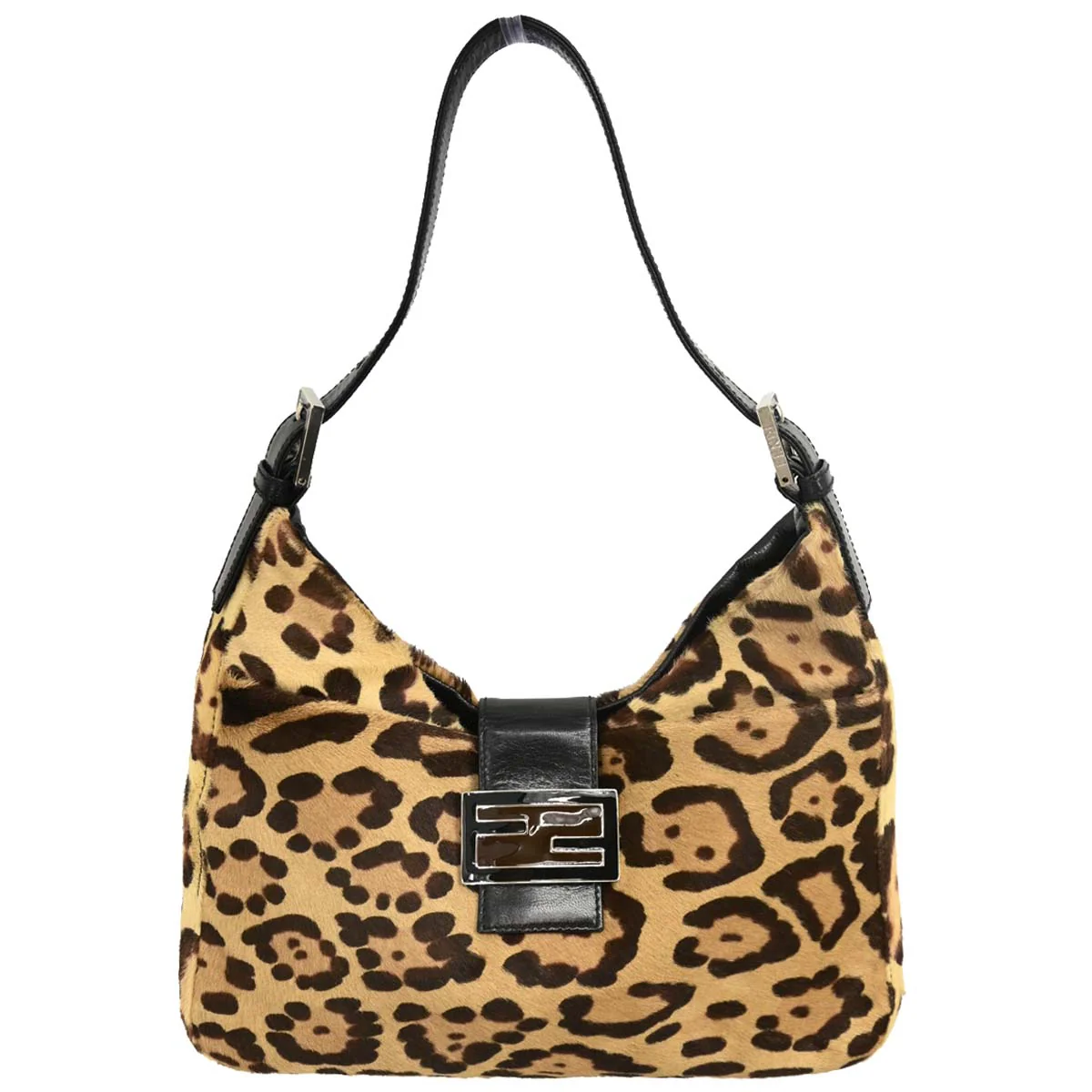 Fendi * Beige Pony Hair Handbag