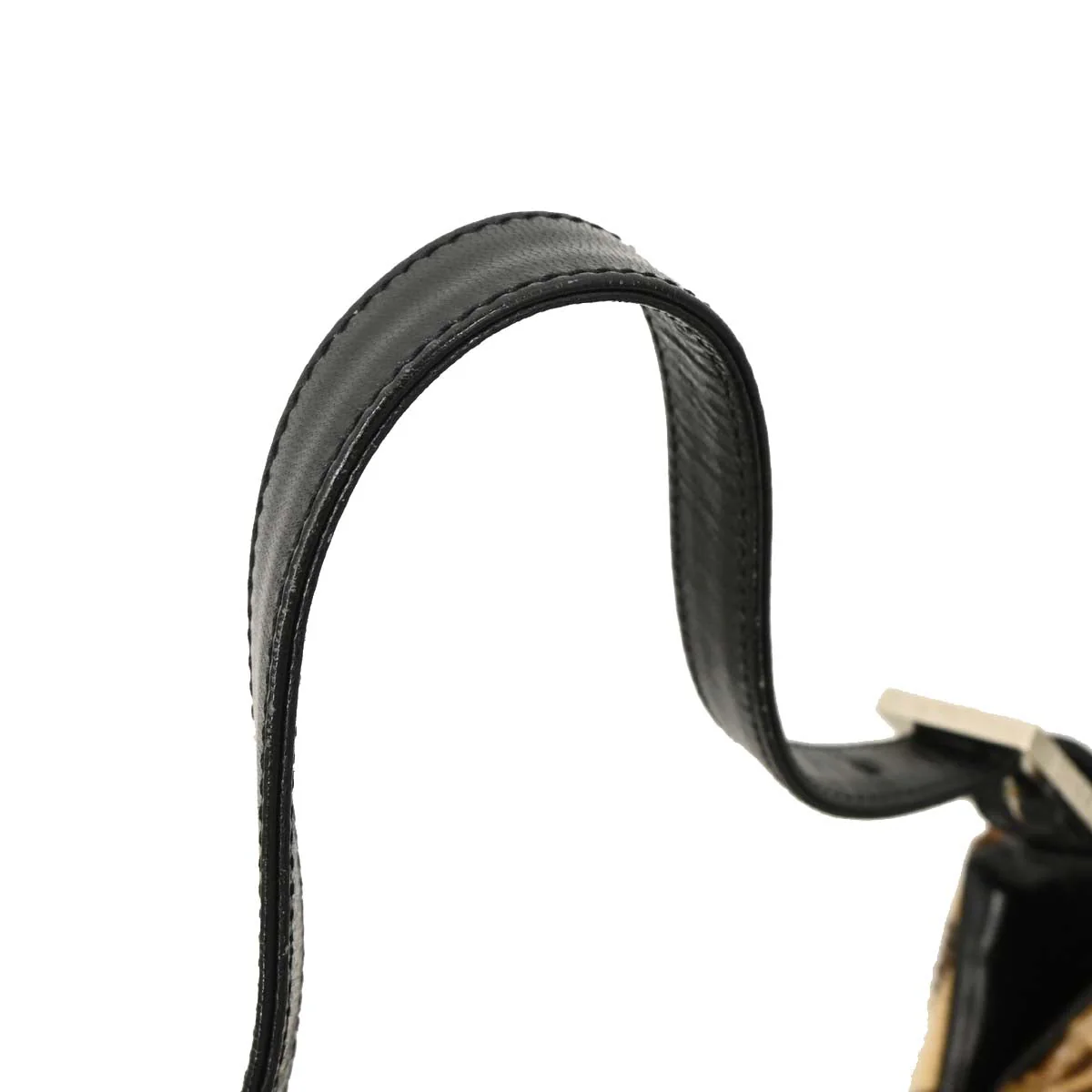 Fendi * Beige Pony Hair Handbag - Image 4