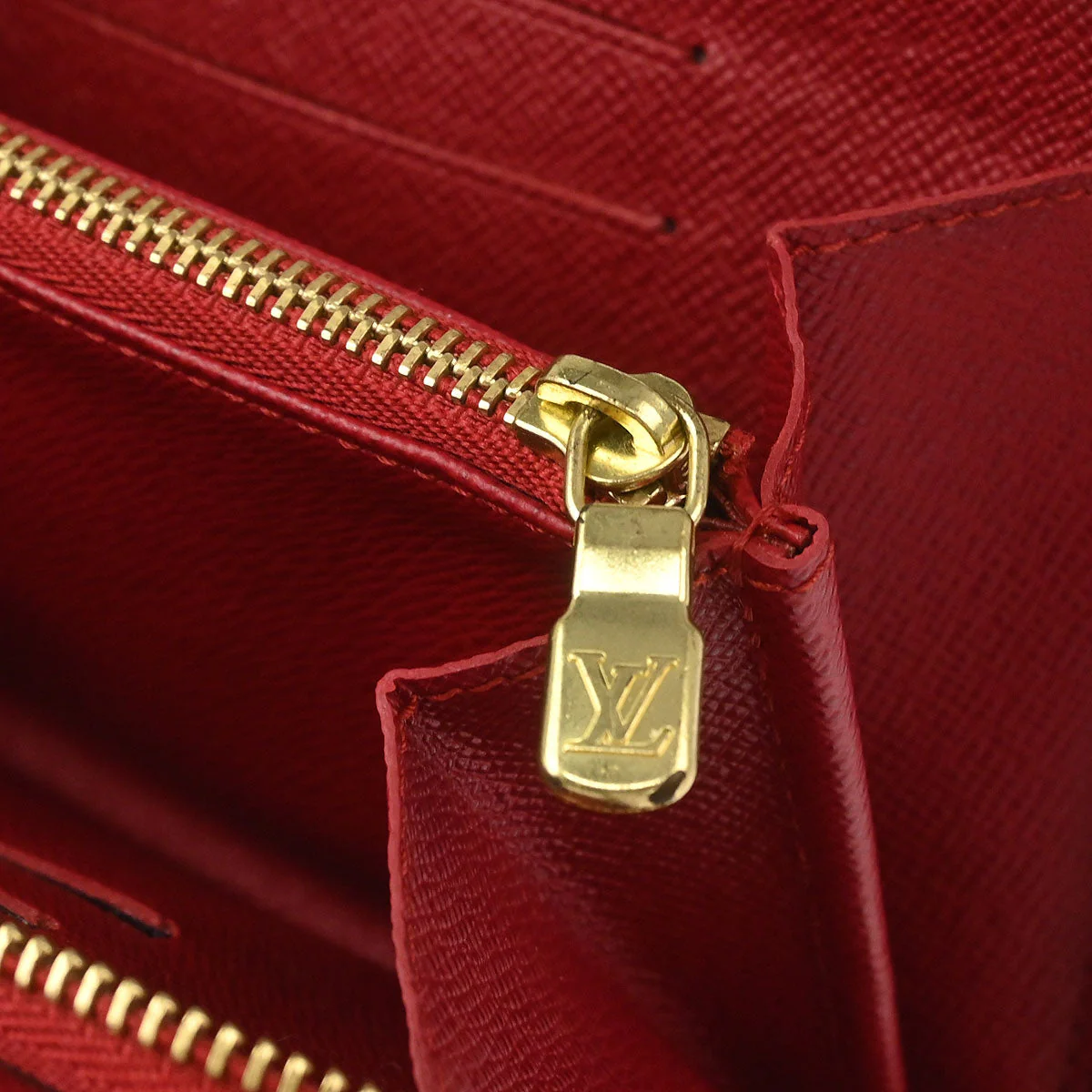 Louis Vuitton 2005 Monogram Cherry Porte Monnaie Zip Wallet M95006 - Image 4