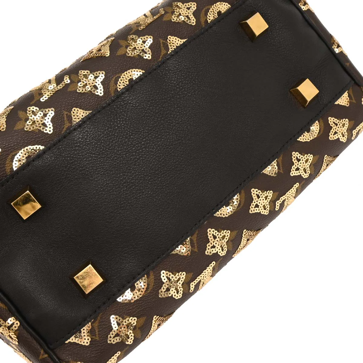 Louis Vuitton Gold Monogram Eclipse Speedy 30 Handbag M40244 - Image 5