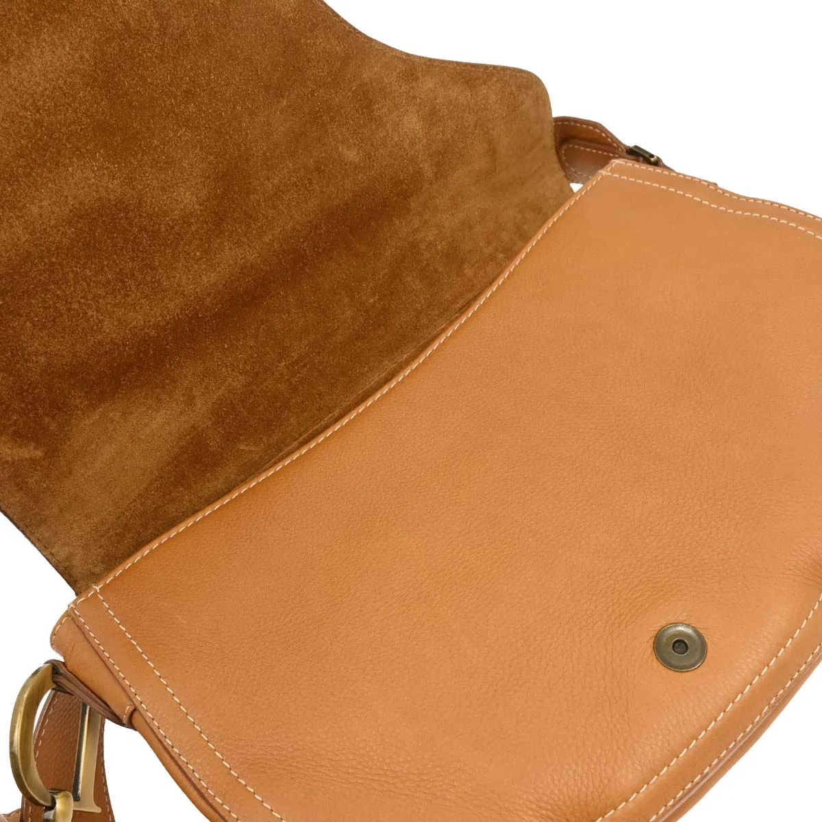 Christian Dior Brown Saddle Shoulder Bag - Image 8