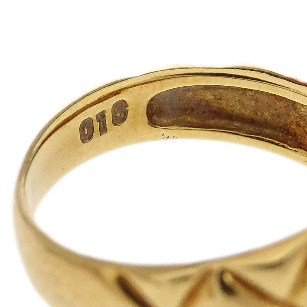 Celine Ring Au750 Diamond Gold #49 - Image 3