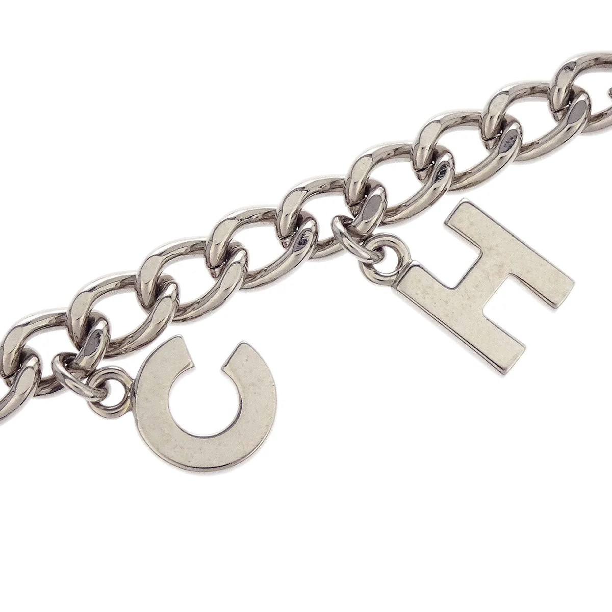 Chanel Charm Chain Belt Silver 04V Small Good - Image 2