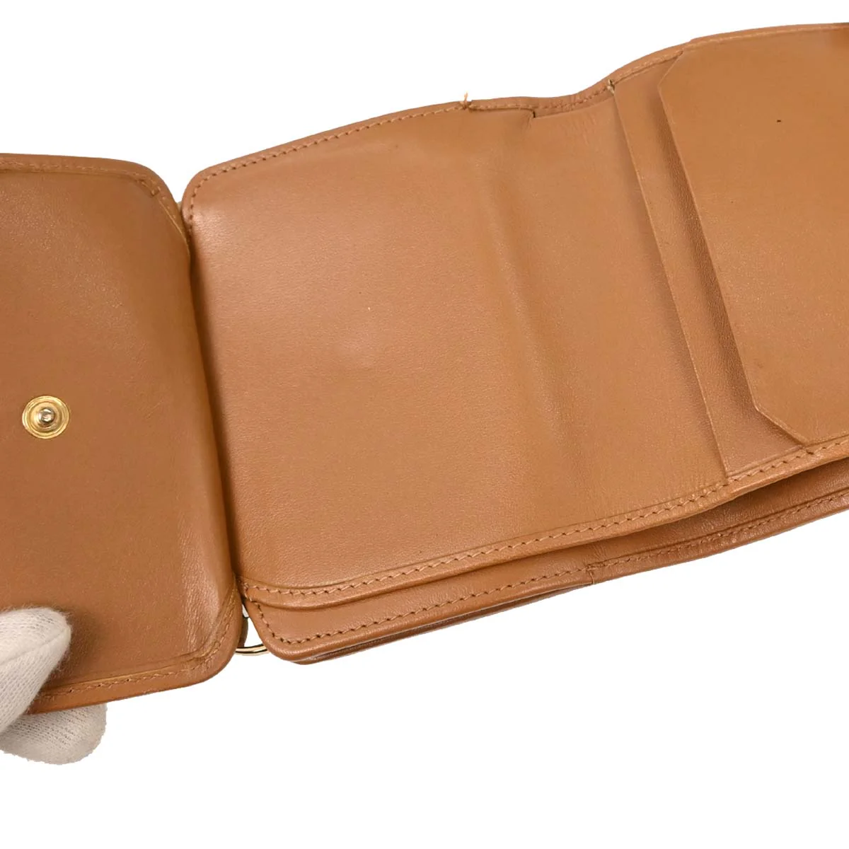 Celine Brown PVC Macadam Wallet - Image 5