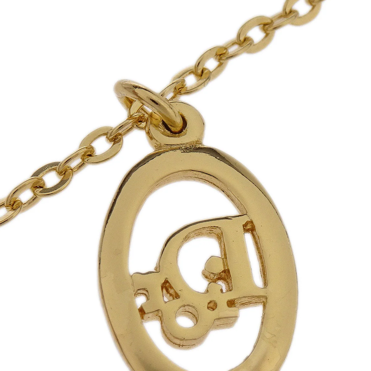 Christian Dior Necklace Pendant Gold - Image 3
