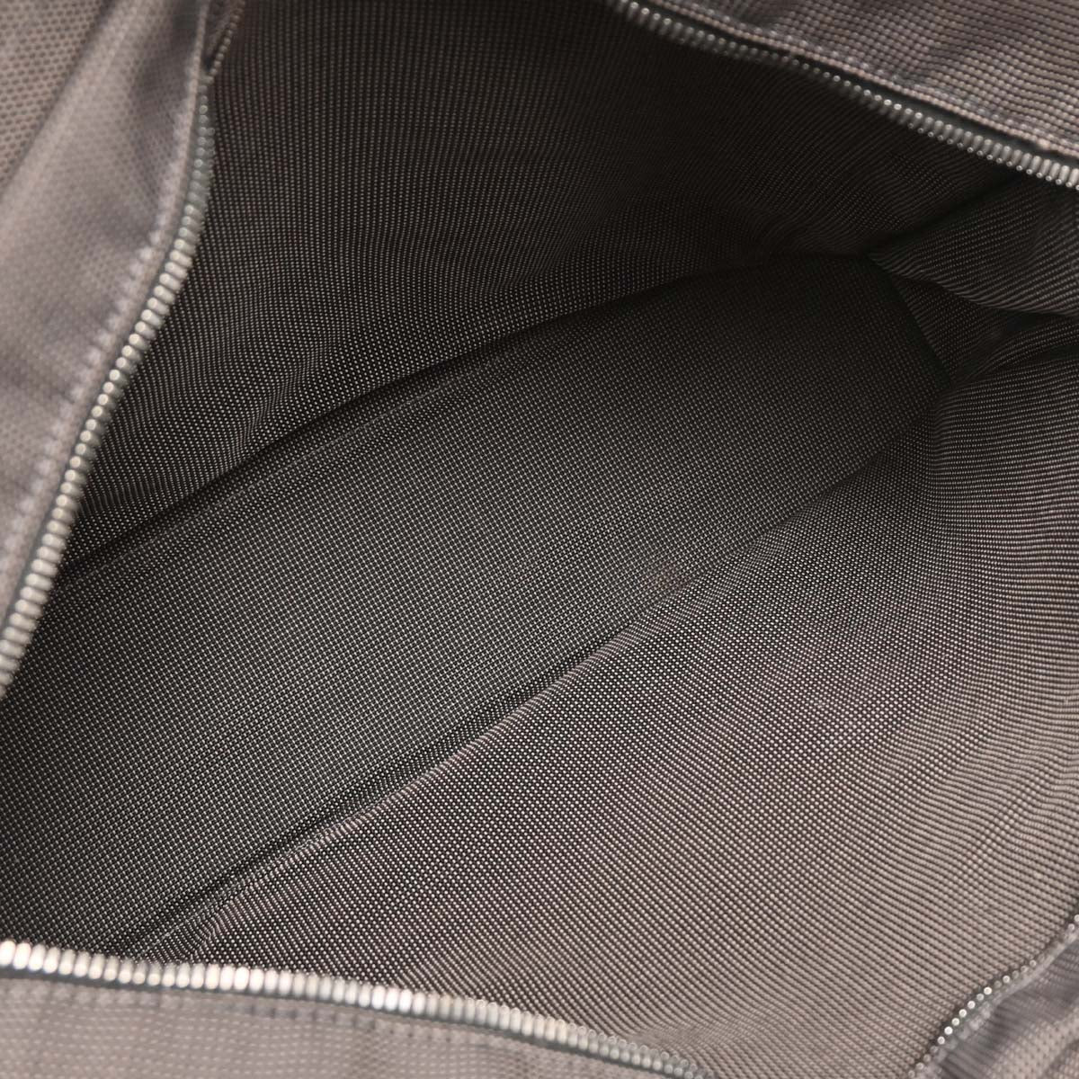 Hermes Gray Canvas Herline Tote MM Handbag - Image 8