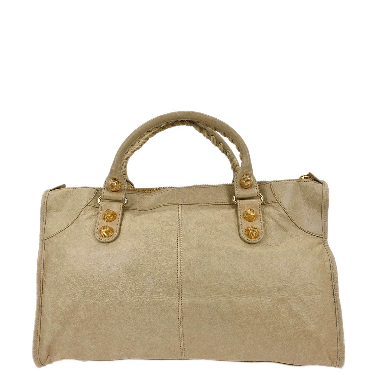 Balenciaga Beige The Work Handbag - Image 2
