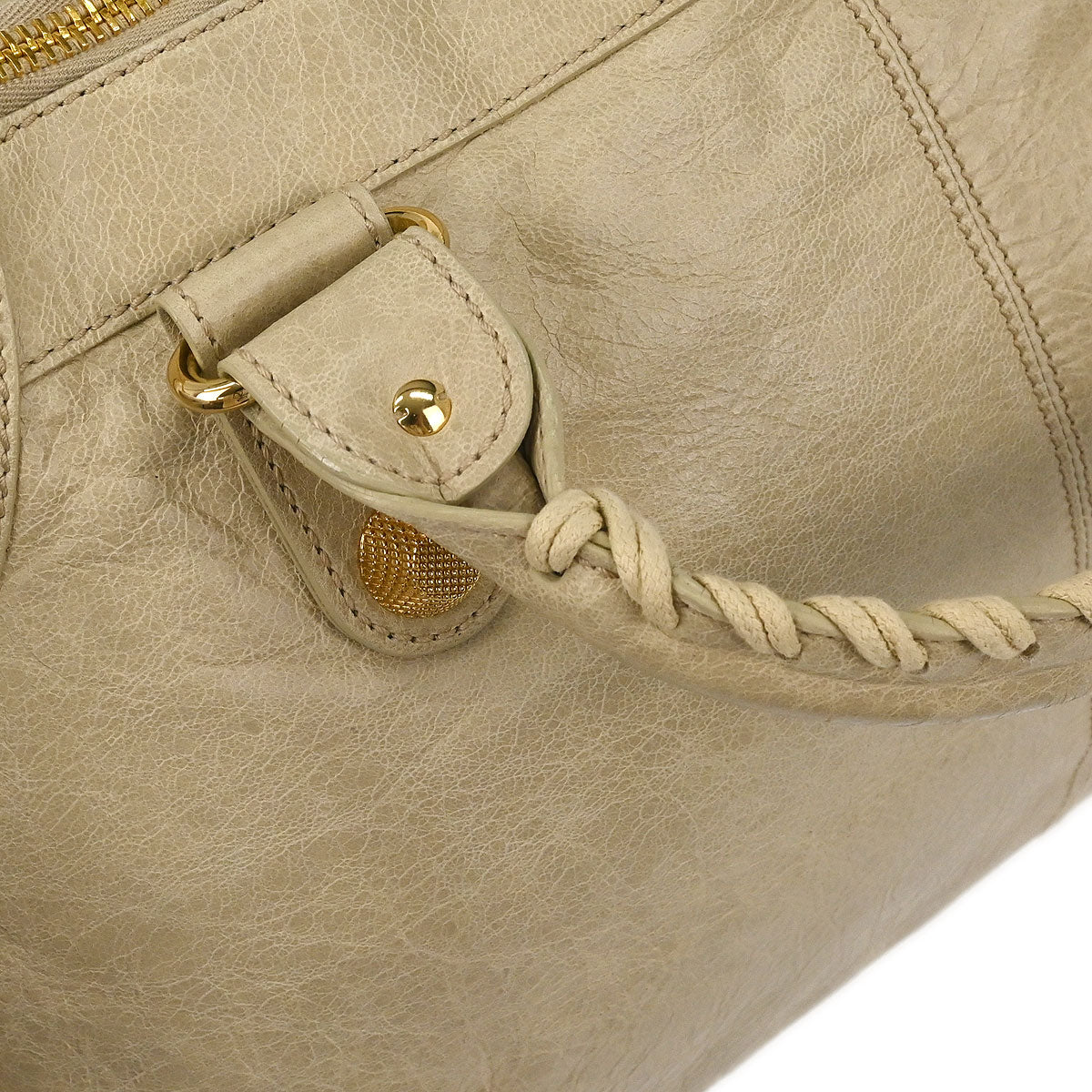 Balenciaga Beige The Work Handbag - Image 4