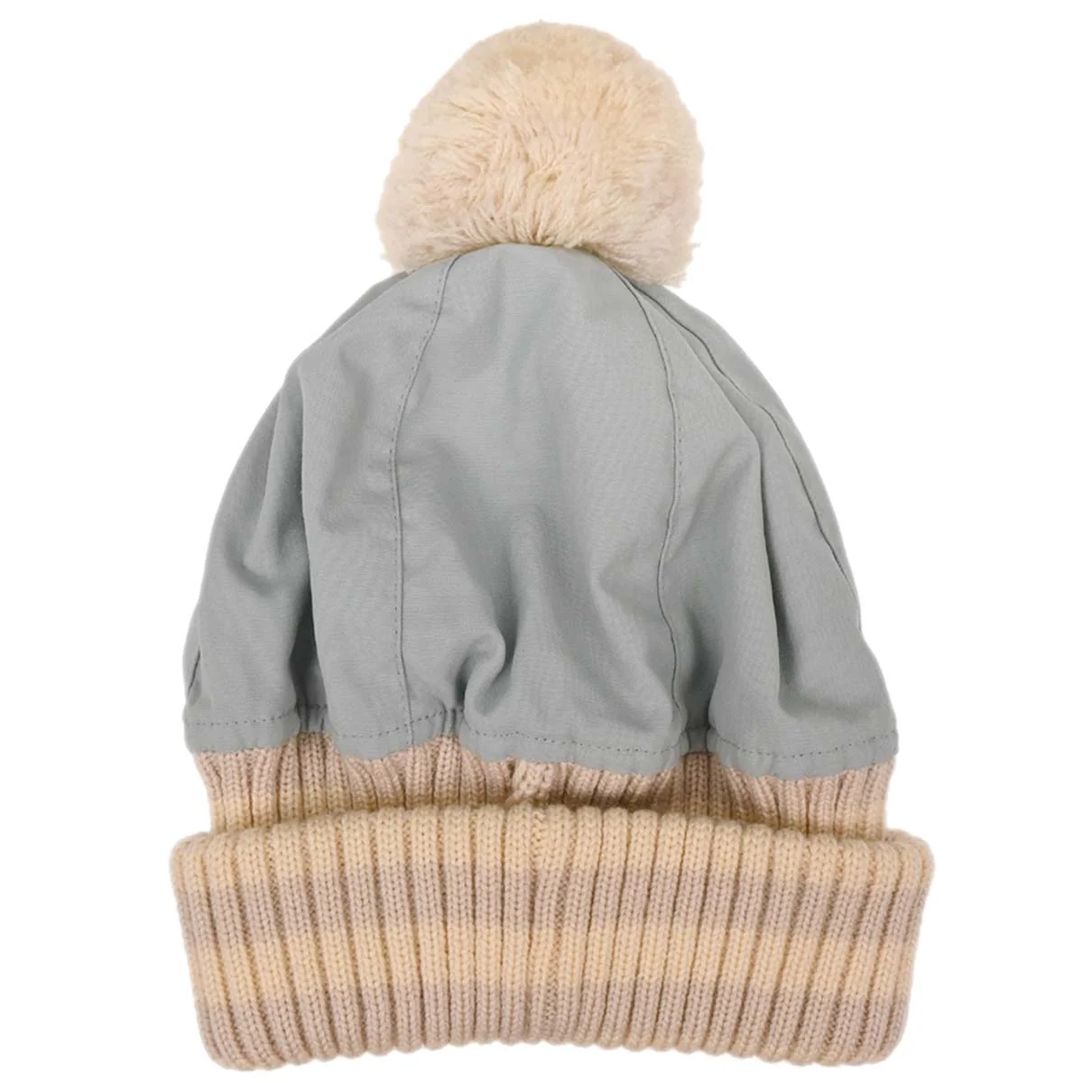 Chanel Light Blue Knit Cap Hat Sport Line #M Small Good - Image 2