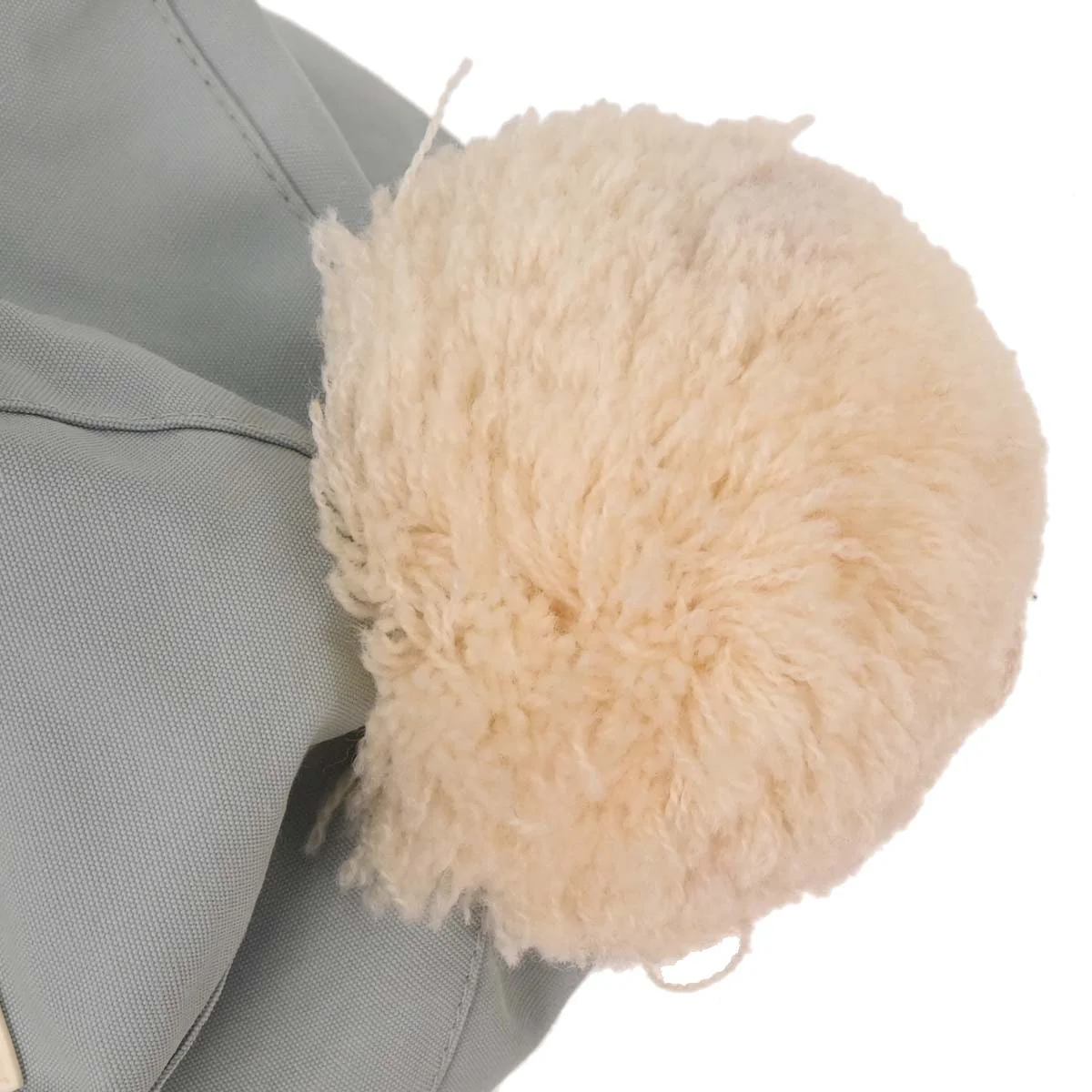 Chanel Light Blue Knit Cap Hat Sport Line #M Small Good - Image 4