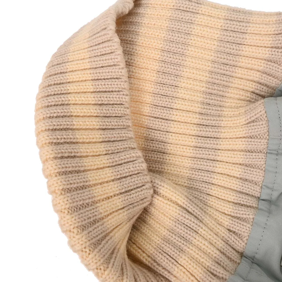 Chanel Light Blue Knit Cap Hat Sport Line #M Small Good - Image 5
