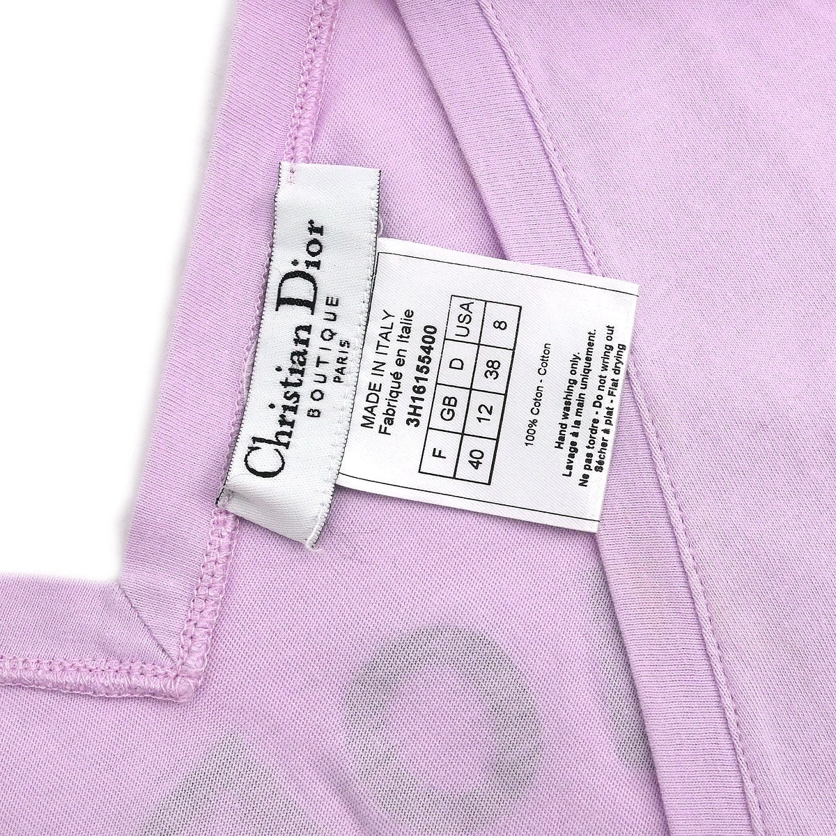 Christian Dior 2003 T-shirt Top Purple #40 - Image 8