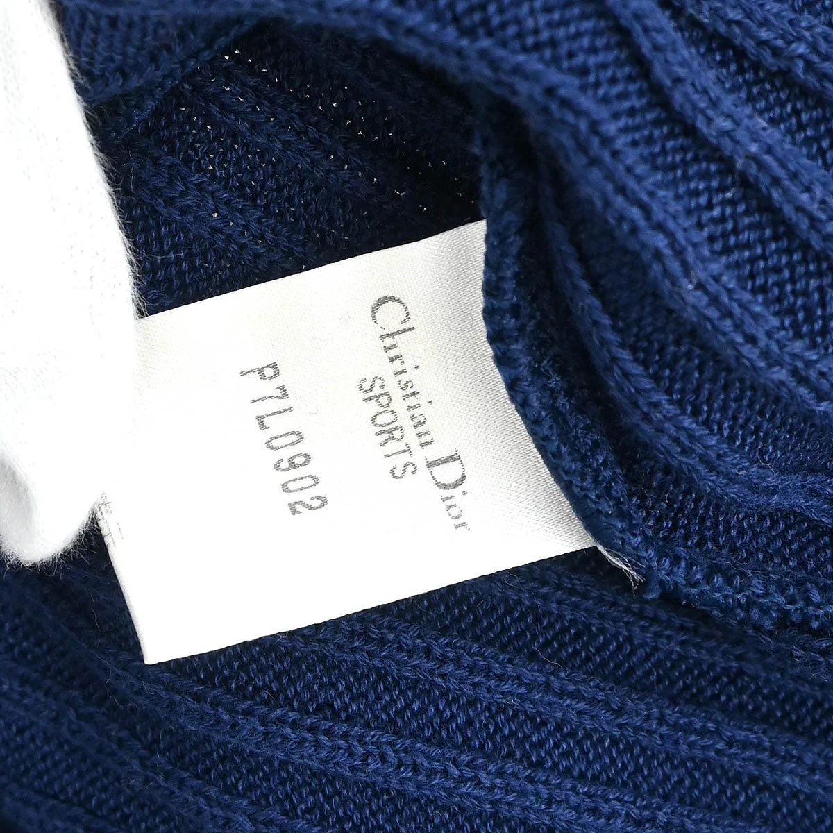Christian Dior Top Navy #S - Image 9