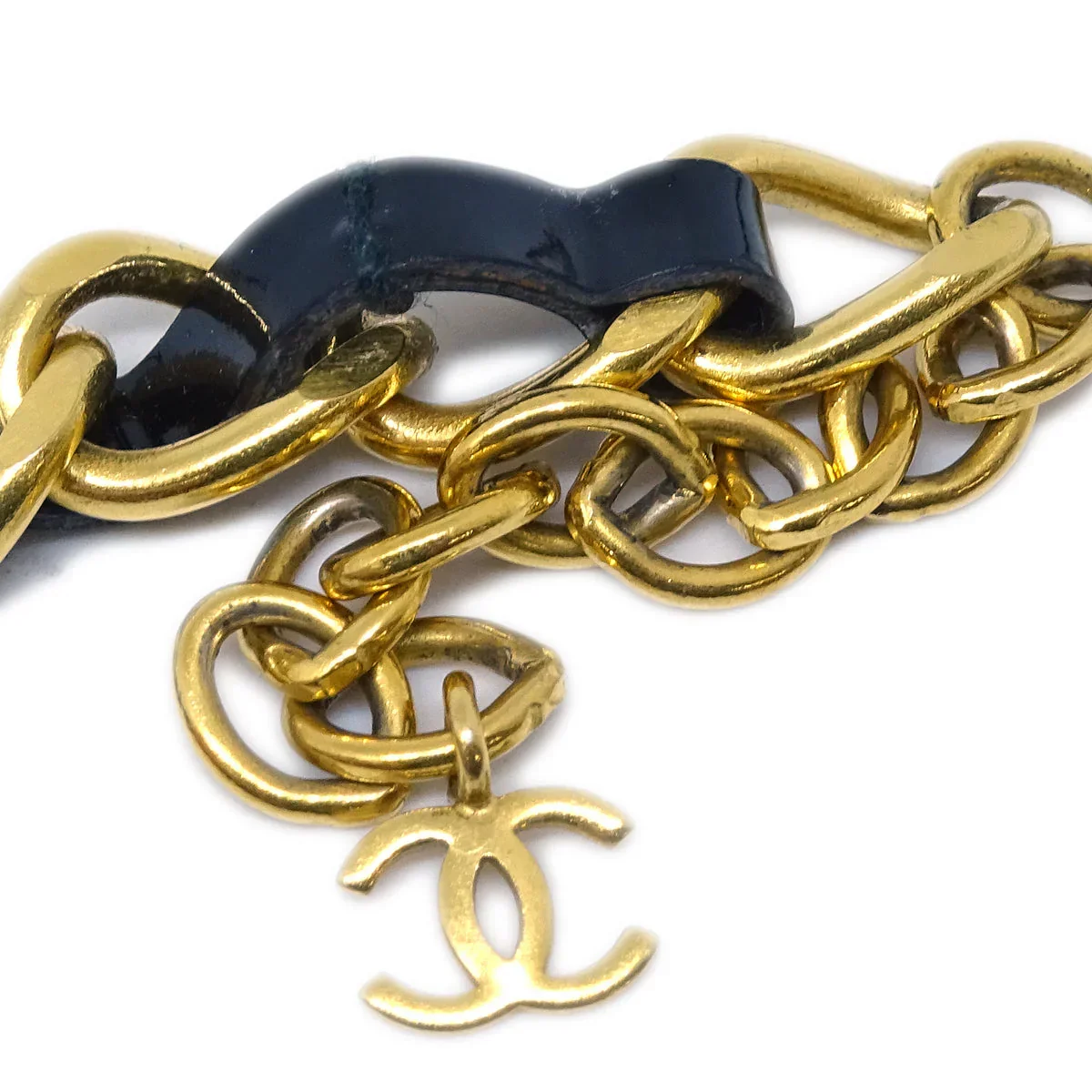 Chanel Crystal & Gold CC Choker 96P - Image 3