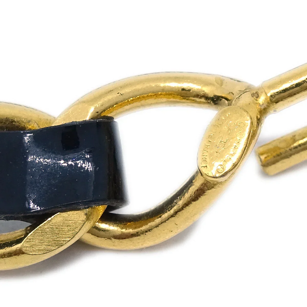 Chanel Crystal & Gold CC Choker 96P - Image 4