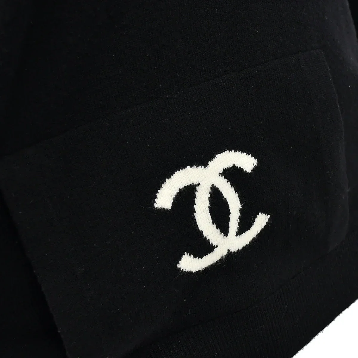 Chanel Long Sweater Black 94A #44 - Image 6