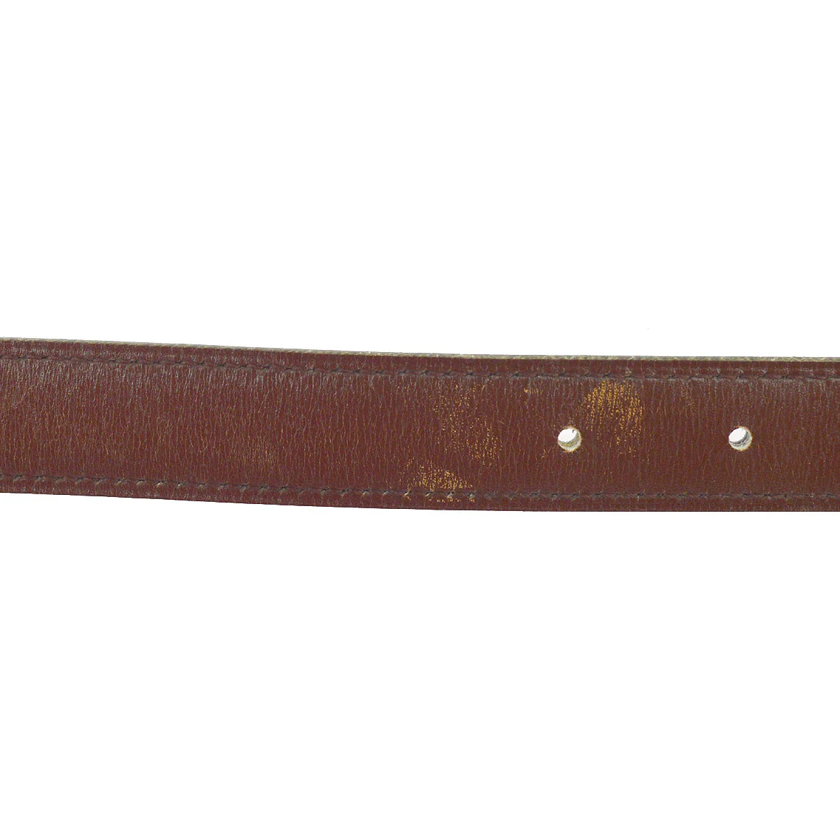 Hermes 2000 Black Box Calf Constance Reversible Belt #65 Small Good - Image 6