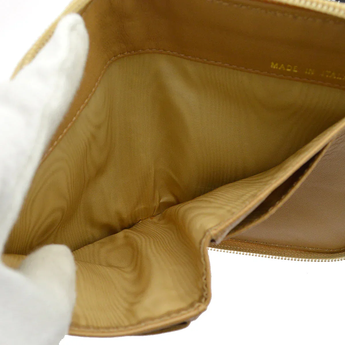 Chanel Beige Caviar Wallet Purse - Image 6