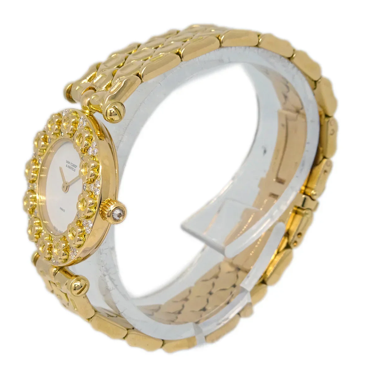Van Cleef & Arpels Ref.F1B3JJ1 La Collection Diamond Watch Gold - Image 3