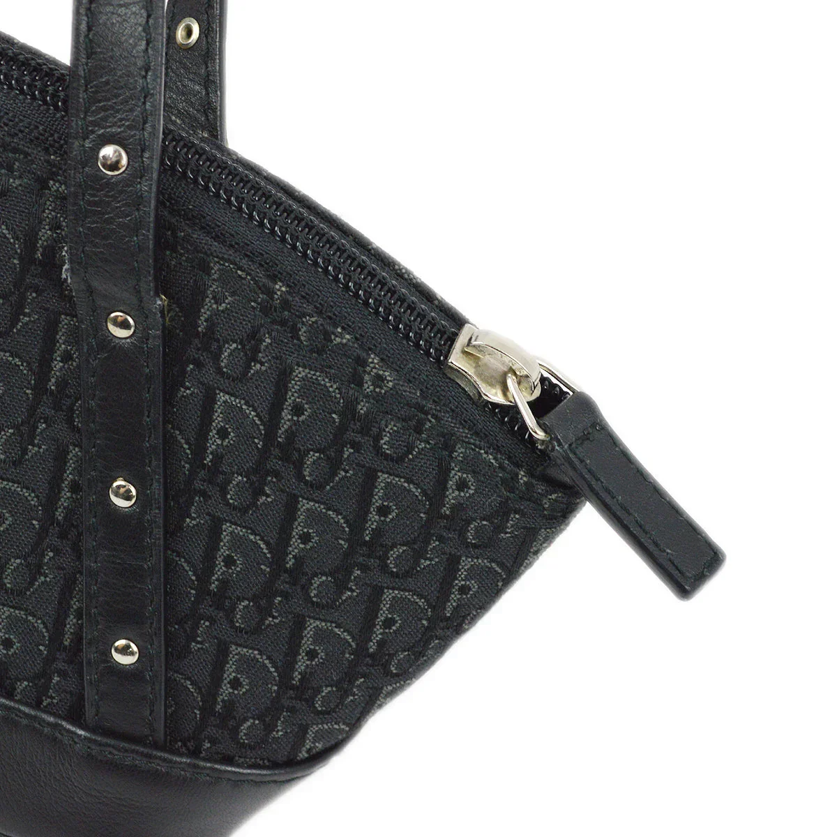 Christian Dior 2003 Black Street Chic Trotter Handbag - Image 10