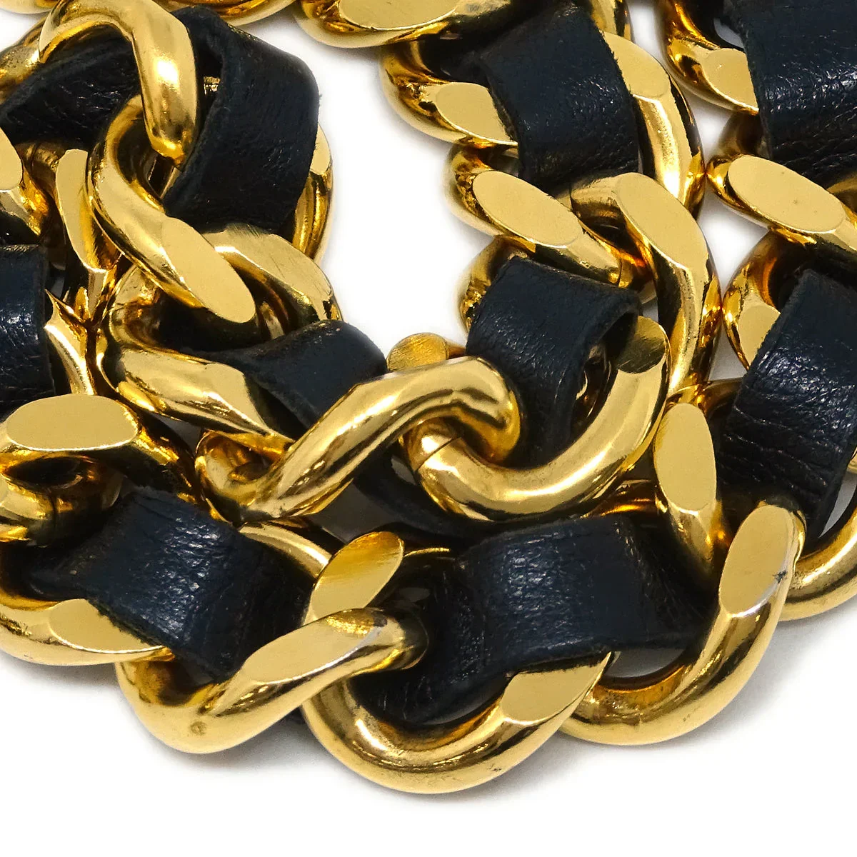 Chanel Medallion Chain Belt Gold Small Good - Image 2