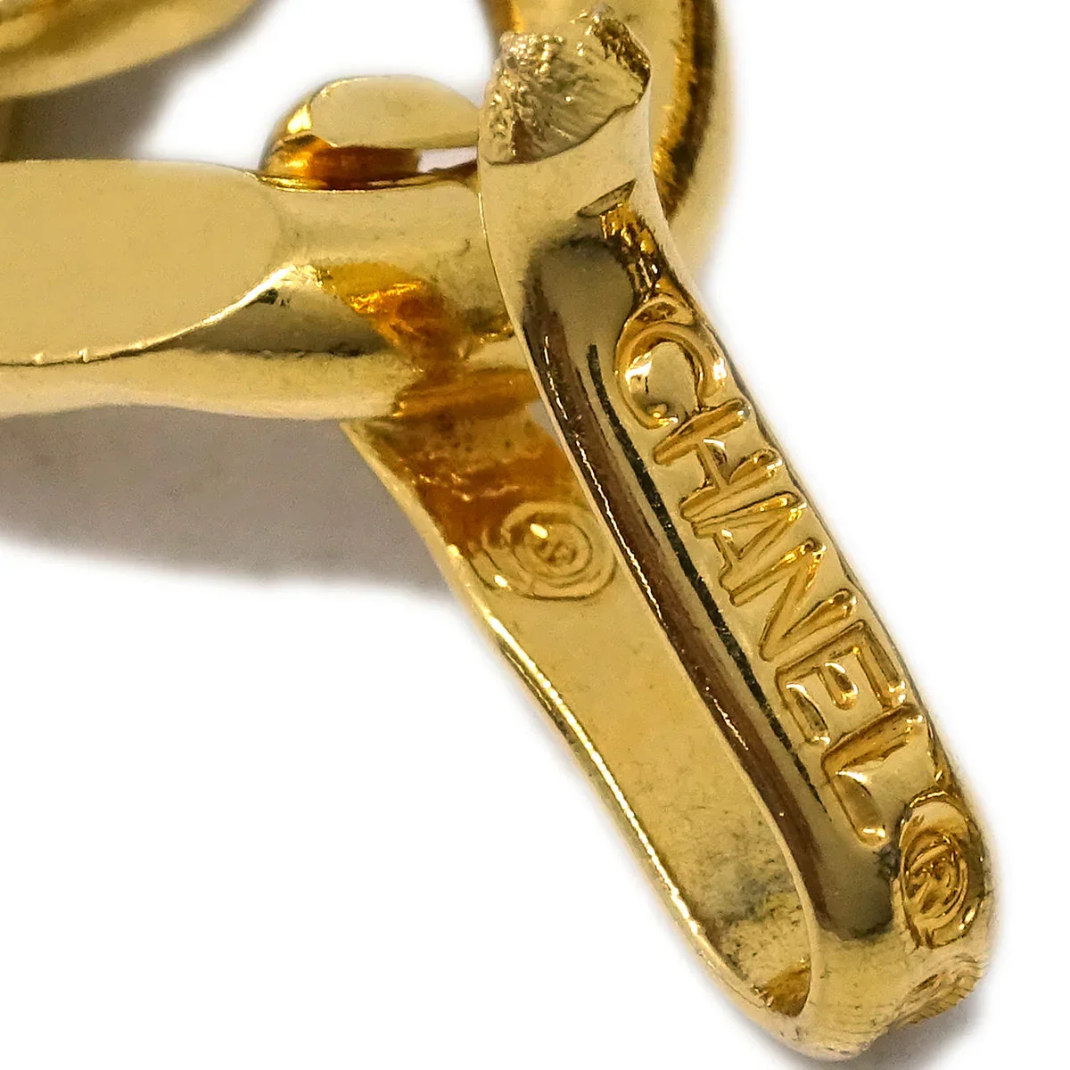 Chanel Medallion Chain Belt Gold Small Good - Image 4