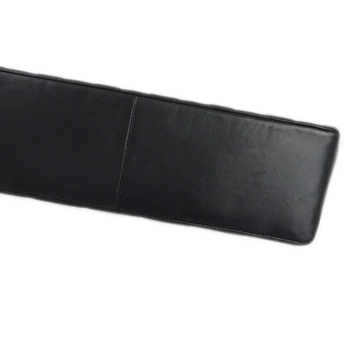 Chanel Black Lambskin Straight Flap Shoulder Bag - Image 4