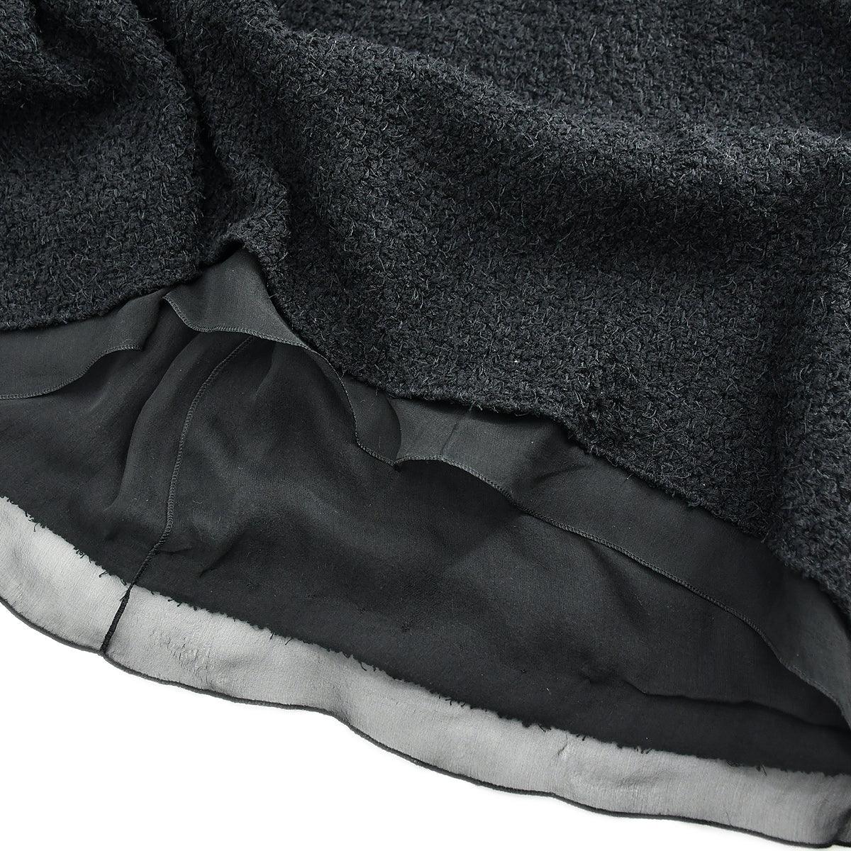 Chanel Setup Suit Jacket Skirt Black 00T #46 #44 - Image 8