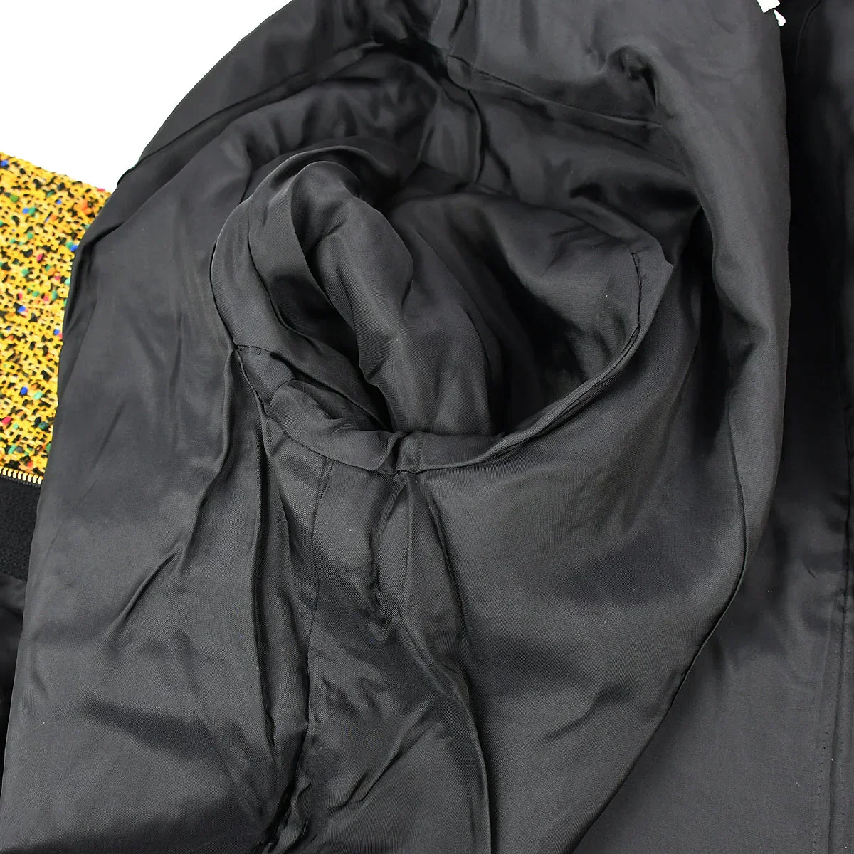 Christian Dior Setup Suit Zip Up Jacket Skirt Yellow #11 - Image 6