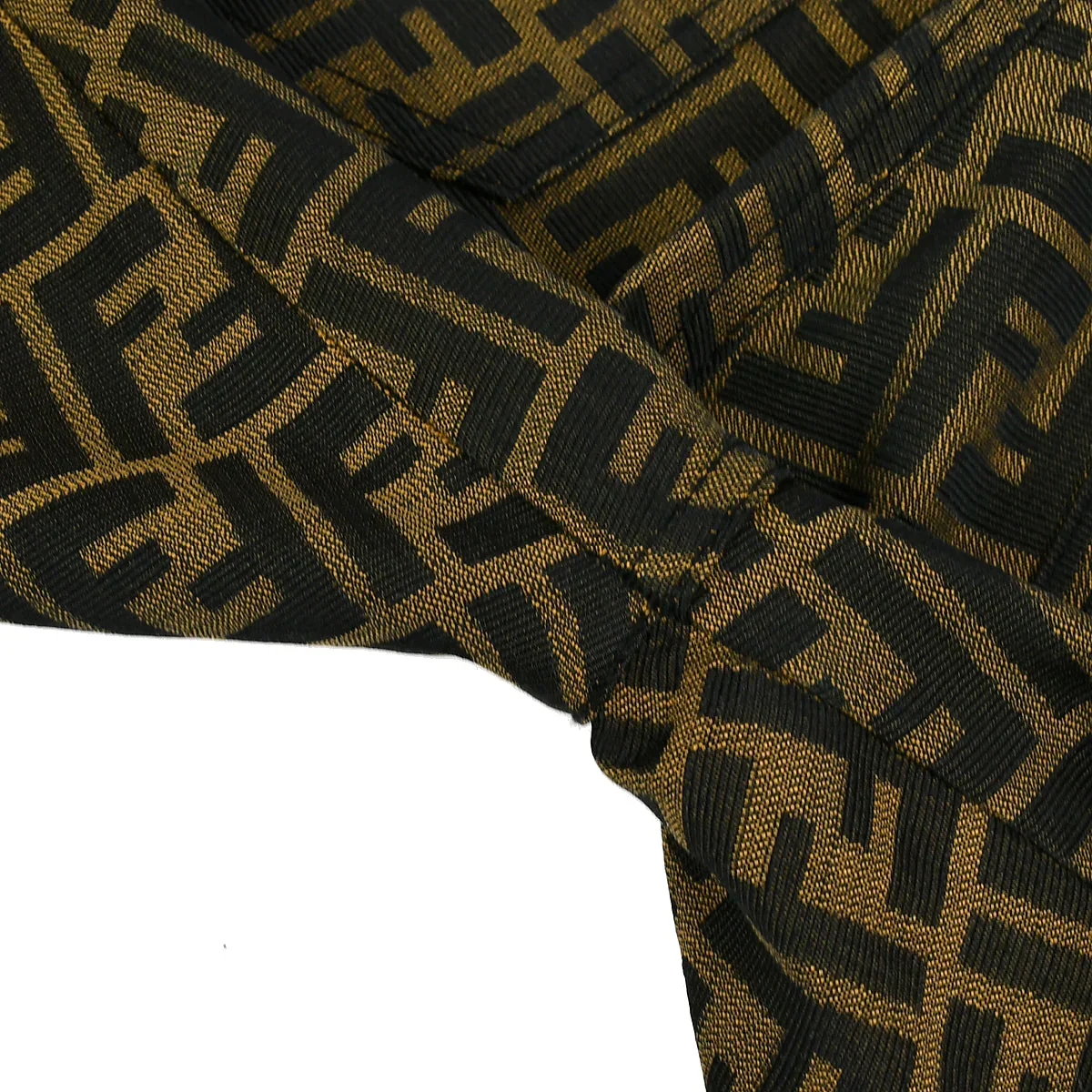 Fendi Zucca Pants Brown #42 - Image 6