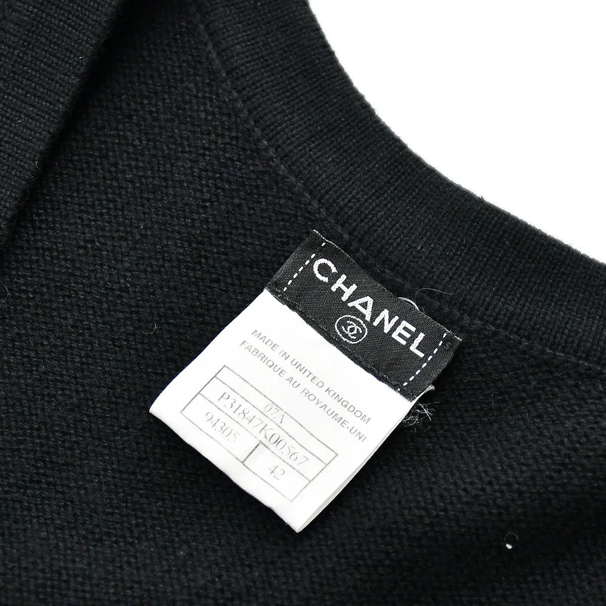 Chanel Dress Black 07A #42 - Image 9
