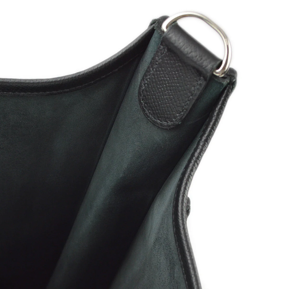 Hermes 2011 Black Epsom Evelyne 3 GM Shoulder Bag - Image 10