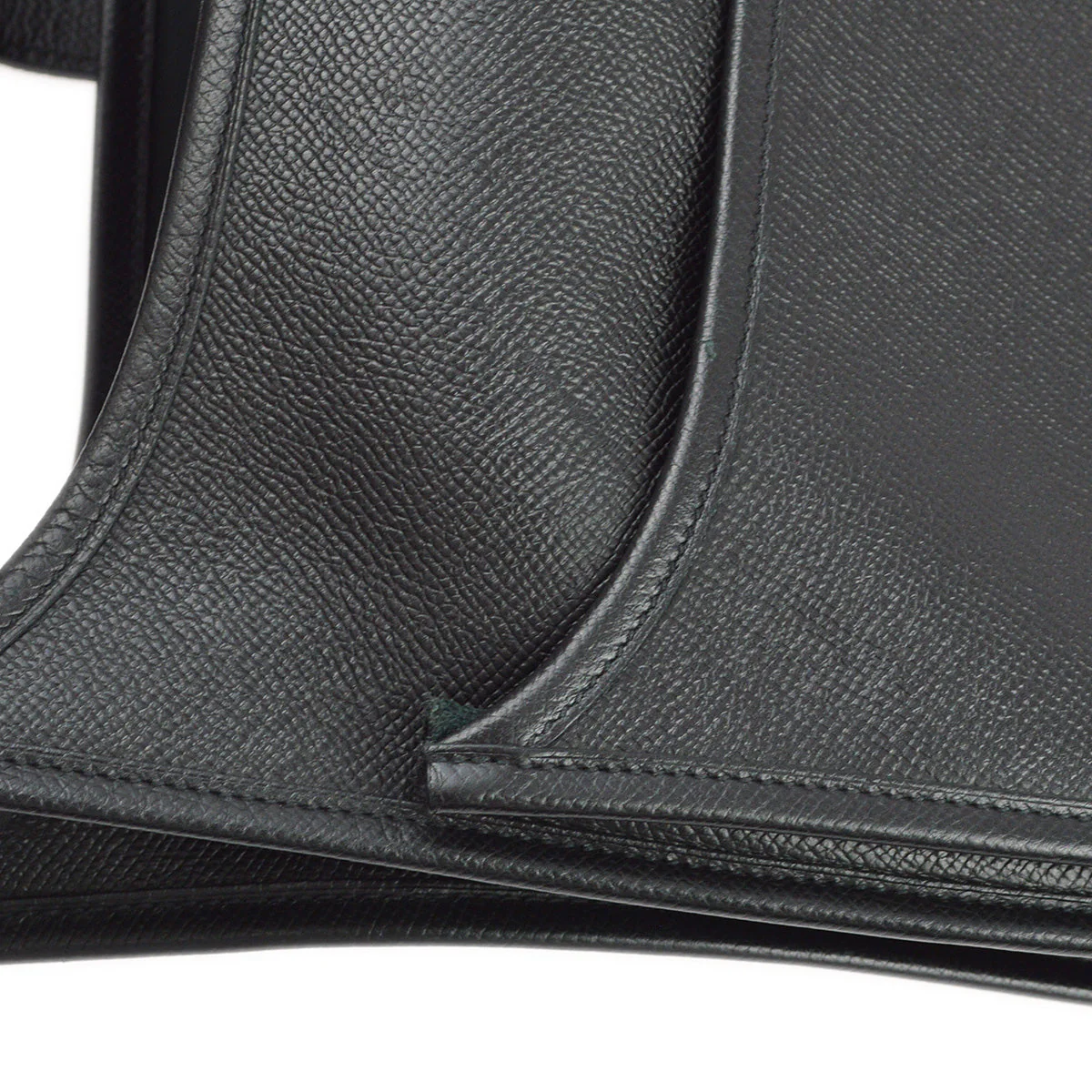 Hermes 2011 Black Epsom Evelyne 3 GM Shoulder Bag - Image 7