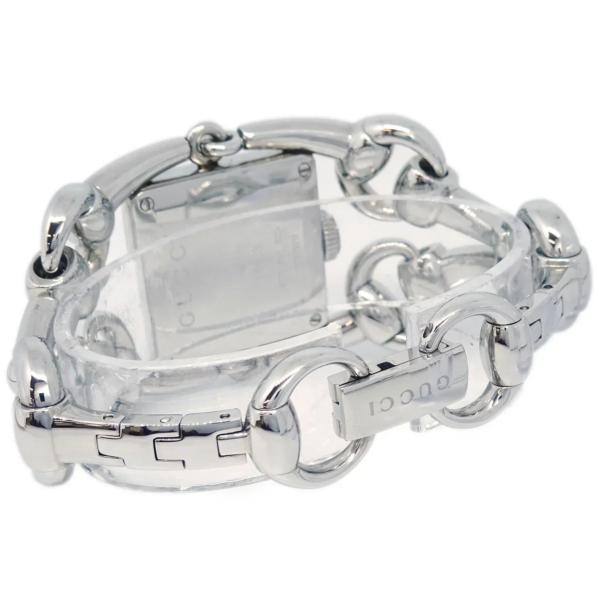 Gucci 116.3 Signoria Quartz Watch SS Diamond - Image 4